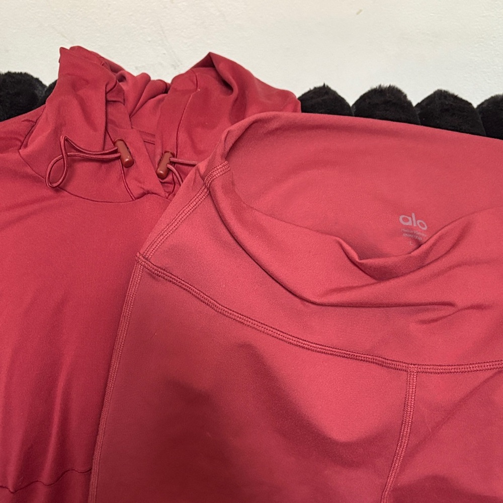 ALO Yoga Red Boot Cut Pants - Picture 5 of 5